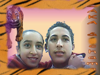 moi avec ma petite jolie seour