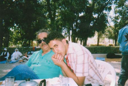 moi avec mon pere