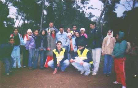 moi sur le centre de mais amis sur esc