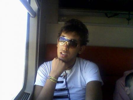 sur le train
